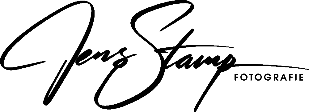 Jens Stamp Fotografie Logo in Schwarz